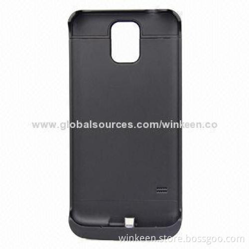 Power Case for Samsung Galaxy S5, with Li-polymer 3800mAh Capacity, ISO 9001, Made in China Factory